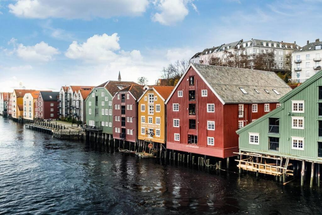 Hidden Gem Near The Old Town Bridge, 40M² Apt. Trondheim Kültér fotó
